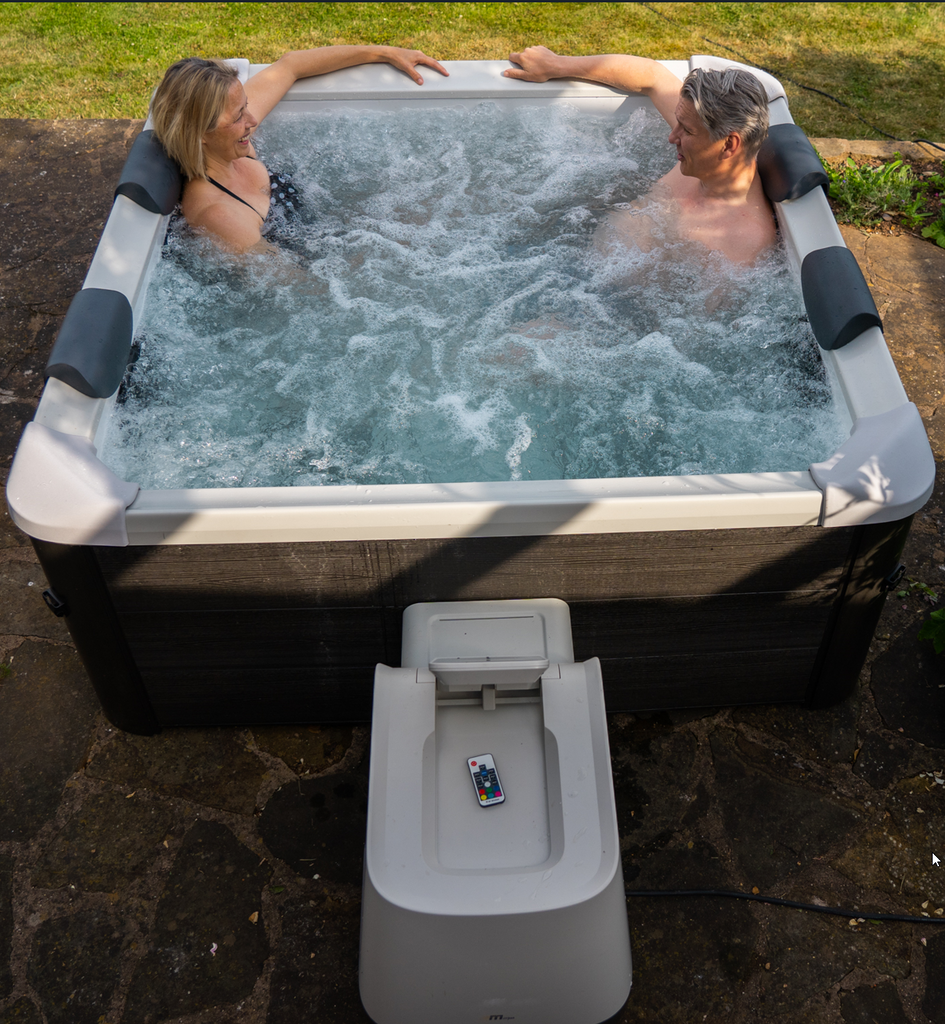 MSpa FRAME OSLO Inflatable Hot Tub Spa with Hydrojets & Bubbles (up to