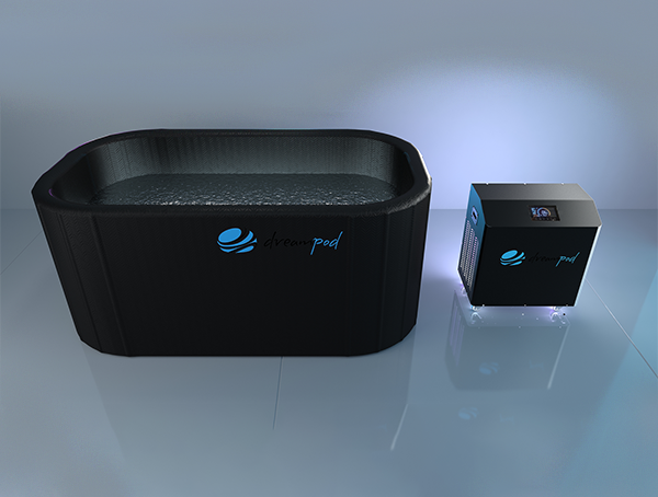 Dreampod Ice Bath FLEX - Inflatable and Portable PVC Ice Pod with Chil ...